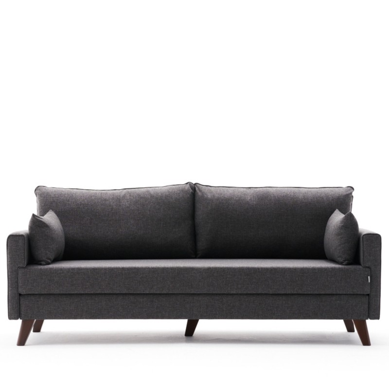 Atelier del Sofa 3-Seat Sofa-Bed Bella Sofa Bed - Anthracite Anthracite