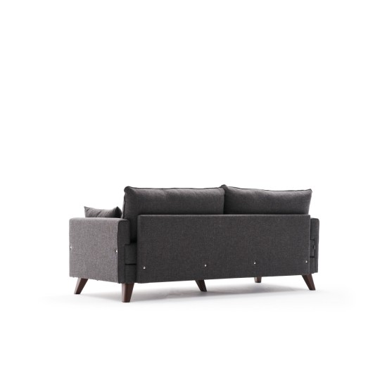3-Seat Sofa-Bed Bella Sofa Bed - Anthracite Anthracite Atelier del Sofa 3-Seat Sofa-Bed Bella Sofa Bed - Anthracite Anthracite