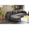 Atelier del Sofa Corner Sofa Bella Corner Sofa Left - Anthracite Anthracite