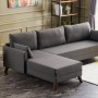 Corner Sofa Bella Corner Sofa Left - Anthracite Anthracite