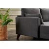 Atelier del Sofa Corner Sofa Bella Corner Sofa Left - Anthracite Anthracite