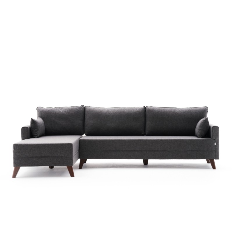 Atelier del Sofa Corner Sofa Bella Corner Sofa Left - Anthracite Anthracite