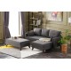 Corner Sofa-Bed Bella Mini Corner Sofa Right - Anthracite Anthracite Atelier del Sofa Corner Sofa-Bed Bella Mini Corner Sofa Right - Anthracite Anthracite