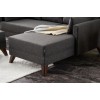 Atelier del Sofa Corner Sofa-Bed Bella Mini Corner Sofa Right - Anthracite Anthracite