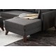 Corner Sofa-Bed Bella Mini Corner Sofa Right - Anthracite Anthracite Atelier del Sofa Corner Sofa-Bed Bella Mini Corner Sofa Right - Anthracite Anthracite