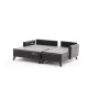 Corner Sofa-Bed Bella Mini Corner Sofa Right - Anthracite Anthracite Atelier del Sofa Corner Sofa-Bed Bella Mini Corner Sofa Right - Anthracite Anthracite