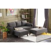 Atelier del Sofa Corner Sofa-Bed Bella Mini Corner Sofa Left - Anthracite Anthracite
