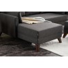 Atelier del Sofa Corner Sofa-Bed Bella Mini Corner Sofa Left - Anthracite Anthracite