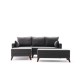 Corner Sofa-Bed Bella Mini Corner Sofa Left - Anthracite Anthracite Atelier del Sofa Corner Sofa-Bed Bella Mini Corner Sofa Left - Anthracite Anthracite