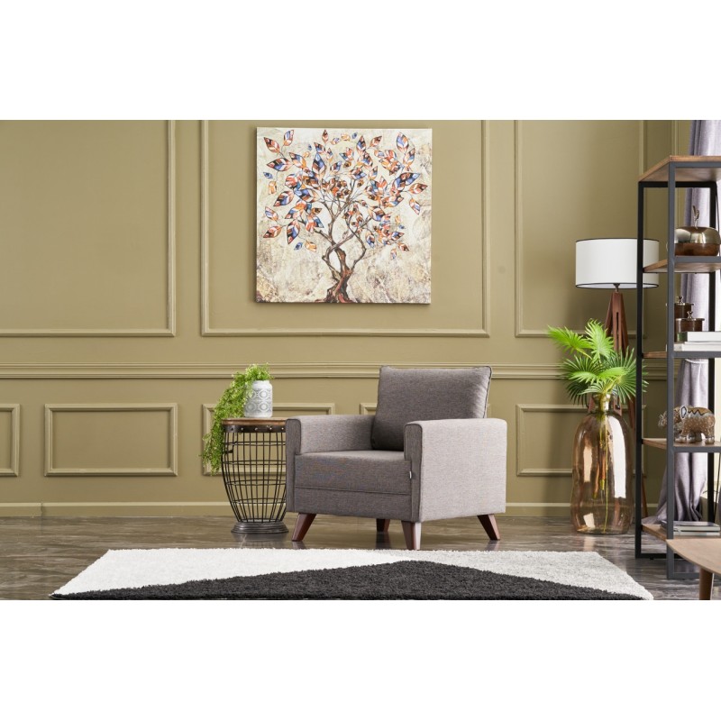 Atelier del Sofa 1-Seat Sofa Bella Armchair - Brown Brown