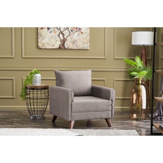 Atelier del Sofa 1-Seat Sofa Bella Armchair - Brown Brown