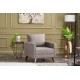 Atelier del Sofa 1-Seat Sofa Bella Armchair - Brown Brown