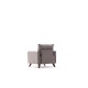 Atelier del Sofa 1-Seat Sofa Bella Armchair - Brown Brown