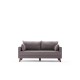 Διθέσιος Καναπές - Bella Sofa - Χρώμα Καφέ - 177x81x85εκ Διθέσιος Καναπές - Bella Sofa - Χρώμα Καφέ - 177x81x85εκ