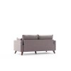 Διθέσιος Καναπές - Bella Sofa - Χρώμα Καφέ - 177x81x85εκ