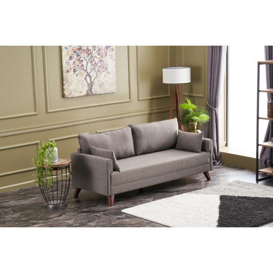 Atelier del Sofa 3-Seat Sofa Bella Sofa For 3 Pr - Brown Brown
