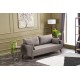 Atelier del Sofa 3-Seat Sofa Bella Sofa For 3 Pr - Brown Brown