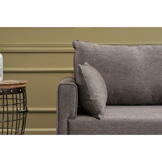 Atelier del Sofa 3-Seat Sofa Bella Sofa For 3 Pr - Brown Brown