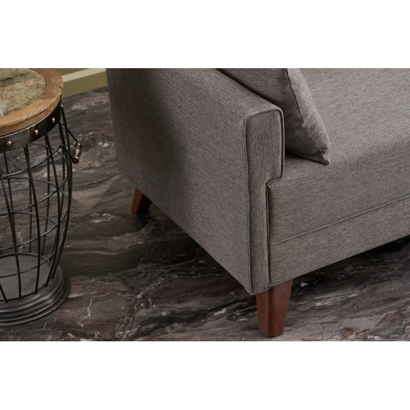 Atelier del Sofa 3-Seat Sofa Bella Sofa For 3 Pr - Brown Brown