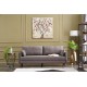 Atelier del Sofa 3-Seat Sofa-Bed Bella Sofa Bed - Brown Brown