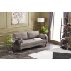 Atelier del Sofa 3-Seat Sofa-Bed Bella Sofa Bed - Brown Brown