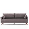 Atelier del Sofa 3-Seat Sofa-Bed Bella Sofa Bed - Brown Brown