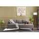 Corner Sofa-Bed Bella Mini Corner Sofa Left - Brown Brown Atelier del Sofa Corner Sofa-Bed Bella Mini Corner Sofa Left - Brown Brown