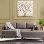 Corner Sofa-Bed Bella Mini Corner Sofa Left - Brown Brown