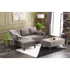 Atelier del Sofa Corner Sofa-Bed Bella Mini Corner Sofa Left - Brown Brown