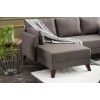 Atelier del Sofa Corner Sofa-Bed Bella Mini Corner Sofa Left - Brown Brown