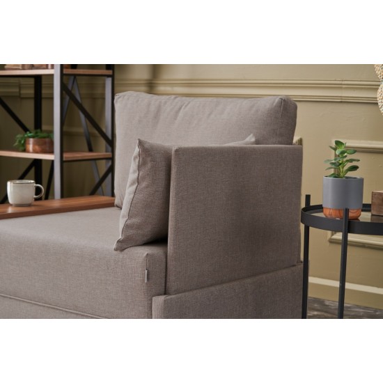 Atelier del Sofa 1-Seat Sofa Fly Right - Beige v2 Beige