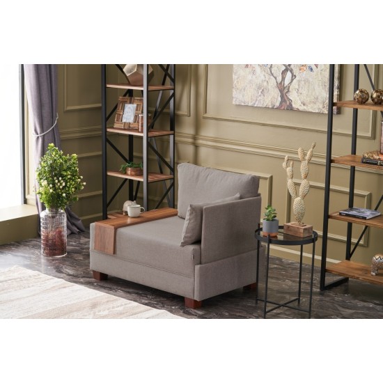 Atelier del Sofa 1-Seat Sofa Fly Right - Beige v2 Beige