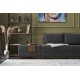 Corner Sofa-Bed Fly Right - Anthracite Anthracite Atelier del Sofa Corner Sofa-Bed Fly Right - Anthracite Anthracite