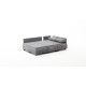 Atelier del Sofa Corner Sofa-Bed Fly Left - Anthracite Anthracite