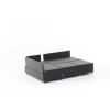 Atelier del Sofa Corner Sofa-Bed Fly Left - Anthracite Anthracite