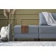 Corner Sofa-Bed Fly Right - Blue Blue Atelier del Sofa Corner Sofa-Bed Fly Right - Blue Blue