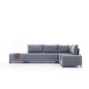 Atelier del Sofa Corner Sofa-Bed Fly Right - Blue Blue