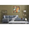 Atelier del Sofa Corner Sofa-Bed Fly Left - Blue Blue
