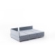 Corner Sofa-Bed Fly Left - Blue Blue Atelier del Sofa Corner Sofa-Bed Fly Left - Blue Blue