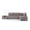 Atelier del Sofa Corner Sofa-Bed Fly Right - Cream Cream