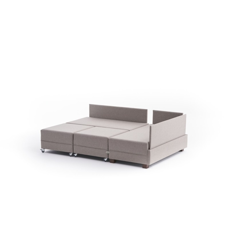 Atelier del Sofa Corner Sofa-Bed Fly Right - Cream Cream