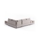 Corner Sofa-Bed Fly Right - Cream Cream Atelier del Sofa Corner Sofa-Bed Fly Right - Cream Cream