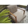 Atelier del Sofa Wing Chair Kemer - Cream Cream