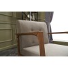 Atelier del Sofa Wing Chair Kemer - Cream Cream