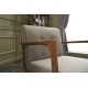 Atelier del Sofa Wing Chair Kemer - Cream Cream