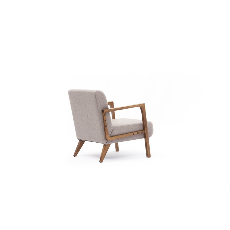 Atelier del Sofa Wing Chair Kemer - Cream Cream