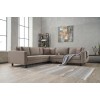 Atelier del Sofa Corner Sofa Kale Linen - Cream Cream