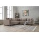 Atelier del Sofa Corner Sofa Kale Linen - Cream Cream