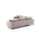 Atelier del Sofa Corner Sofa Kale Linen - Cream Cream