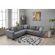 Atelier del Sofa Corner Sofa Kale Linen - Grey Grey